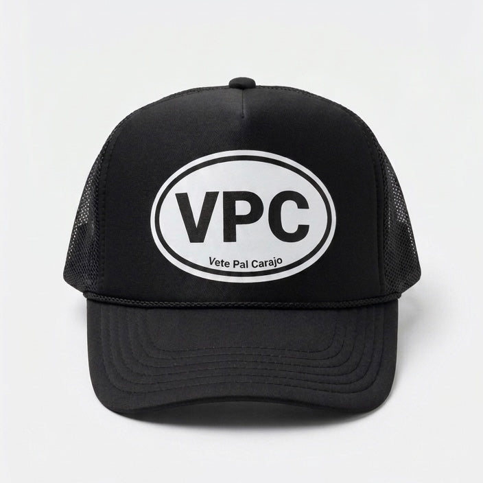 Gorras Trucker "VPC" (Vete Pal Carajo) – Foam High-Crown