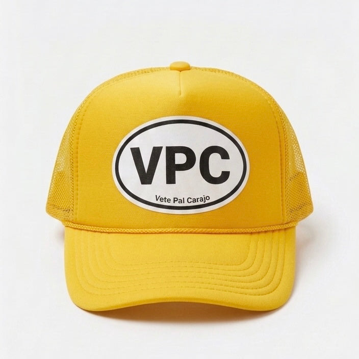 Gorras Trucker "VPC" (Vete Pal Carajo) – Foam High-Crown