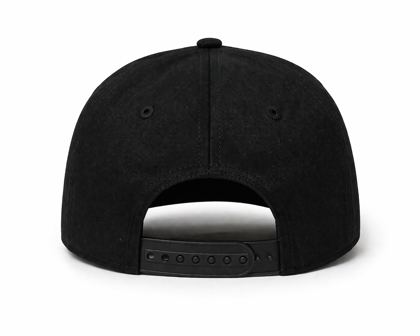 PR Logo Snapback Hat Black | Calle Comercio Brand Cap | Streetwear Puerto Rico Hat