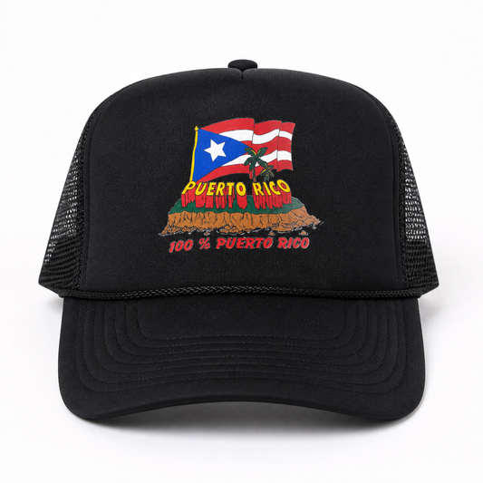 Puerto Rico Trucker Hat