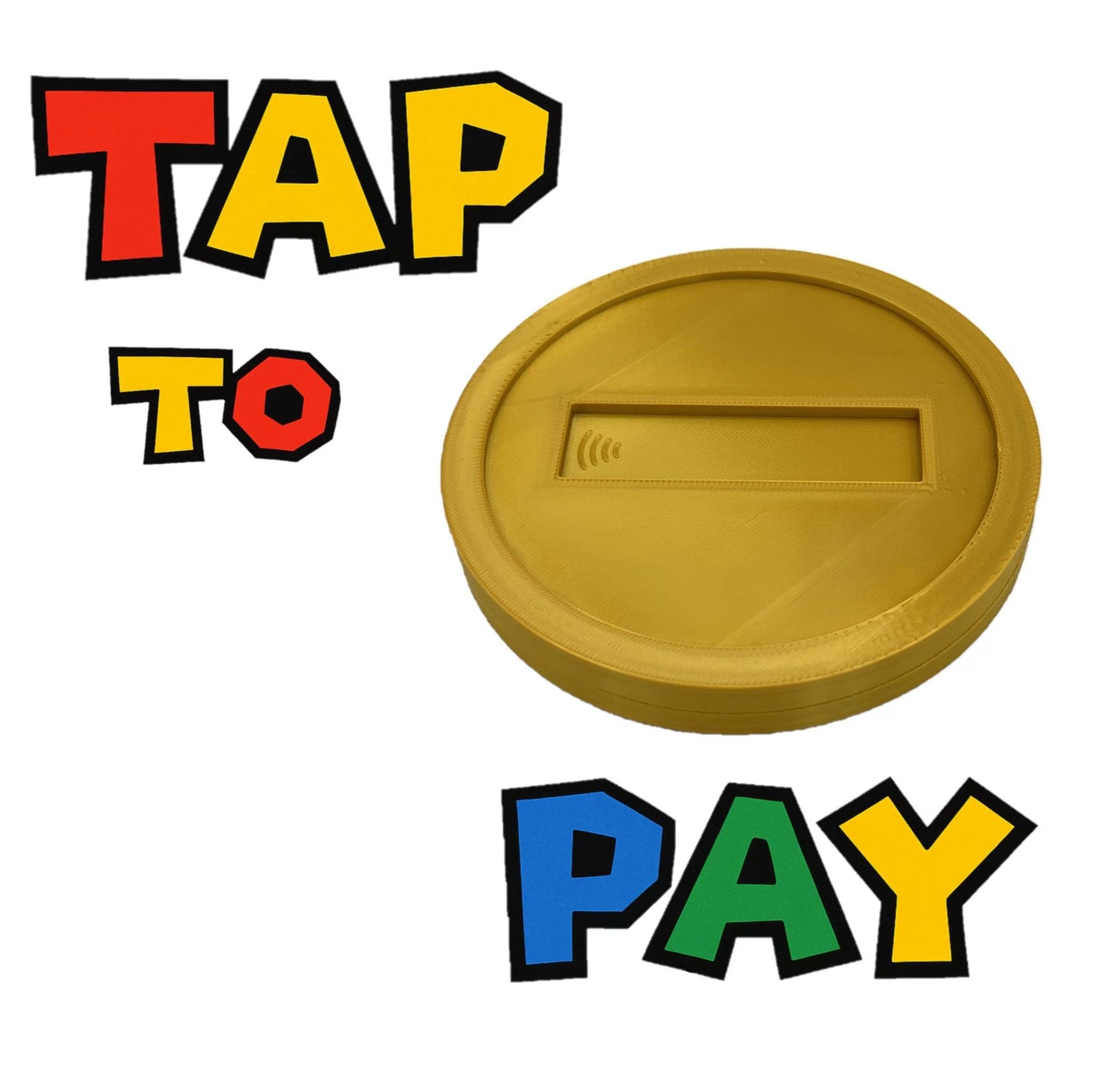 Mario Coin NFC Card Holder