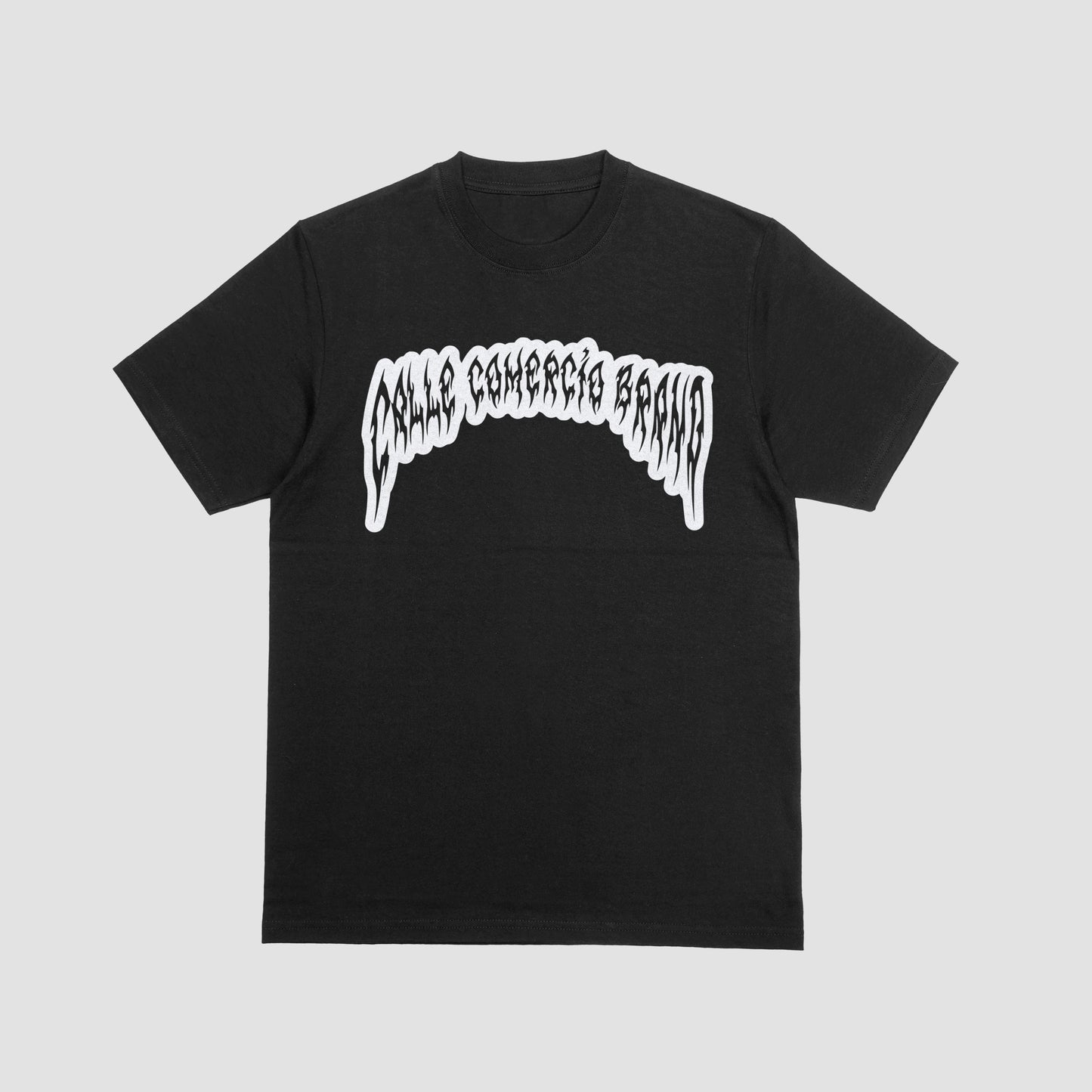 Calle Comercio Brand Drip Logo Tee